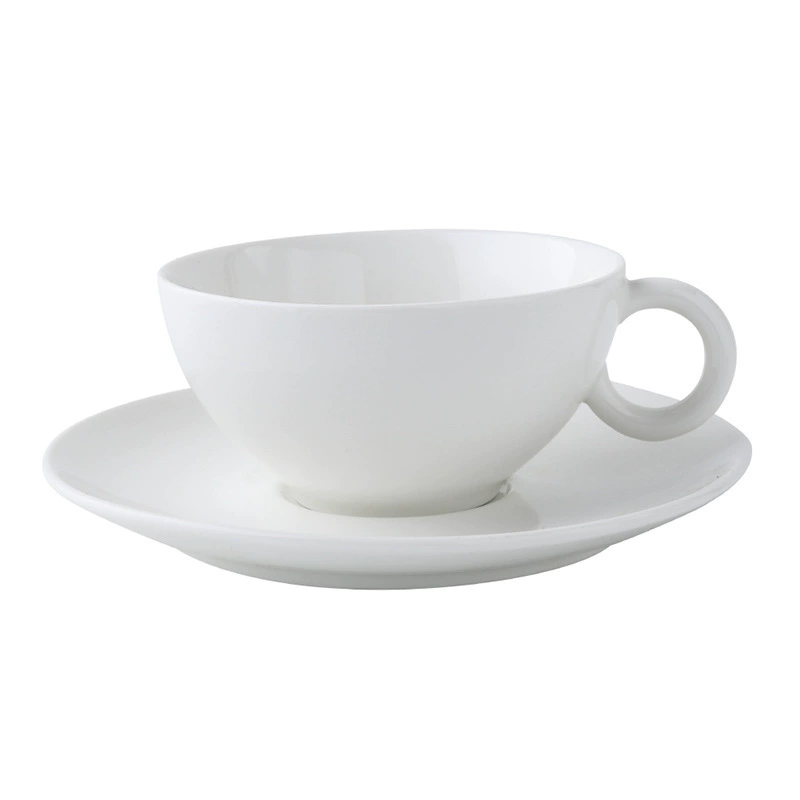 Porcelain Espresso Cup and Saucer Set tableware view 5