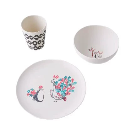 かわいいデザイン磁器デザート皿 tableware view 5