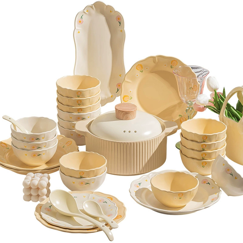 Porcelain Dinnerware Set tableware view 5