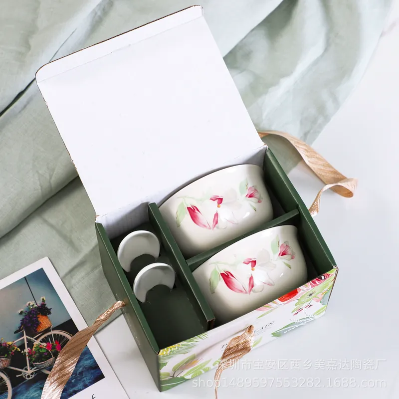 Porcelain Dinnerware Set Gift Box tableware view 6