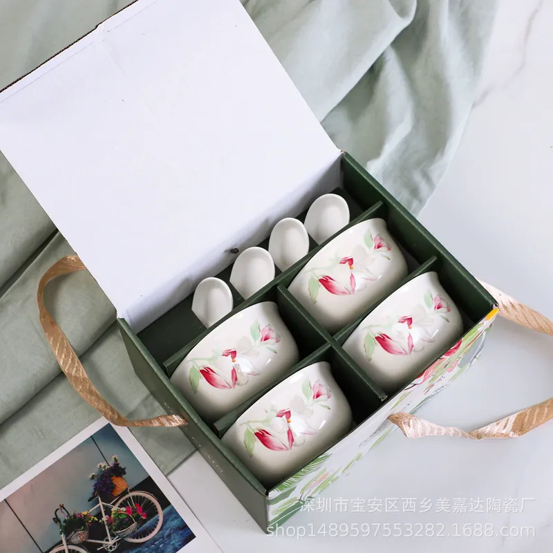 Porcelain Dinnerware Set Gift Box tableware view 7