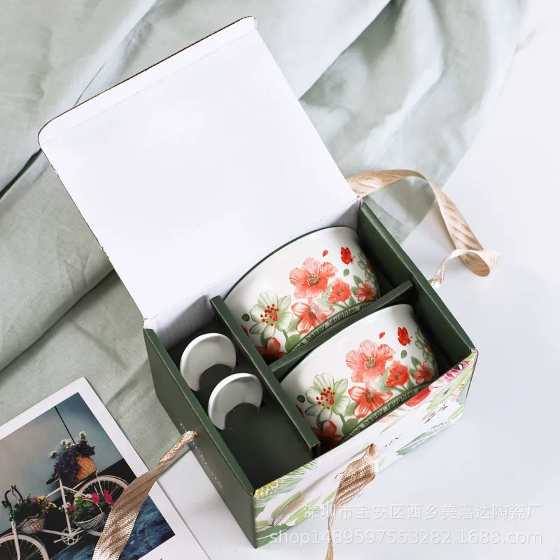 Porcelain Dinnerware Set Gift Box tableware view 11