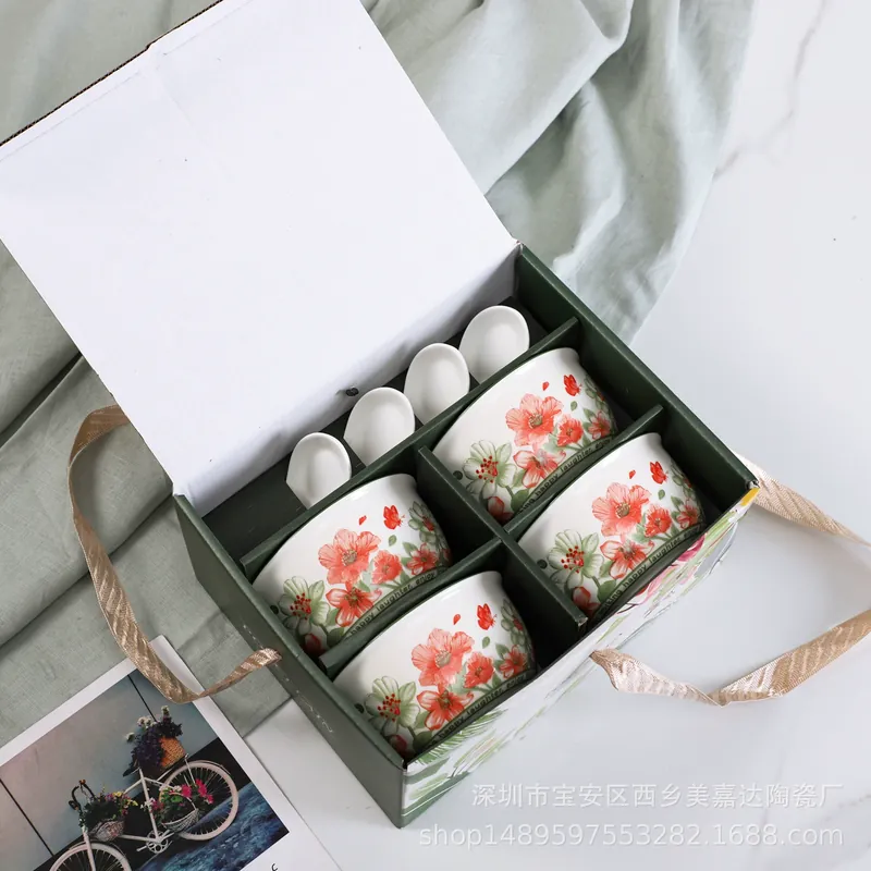 Porcelain Dinnerware Set Gift Box tableware view 12