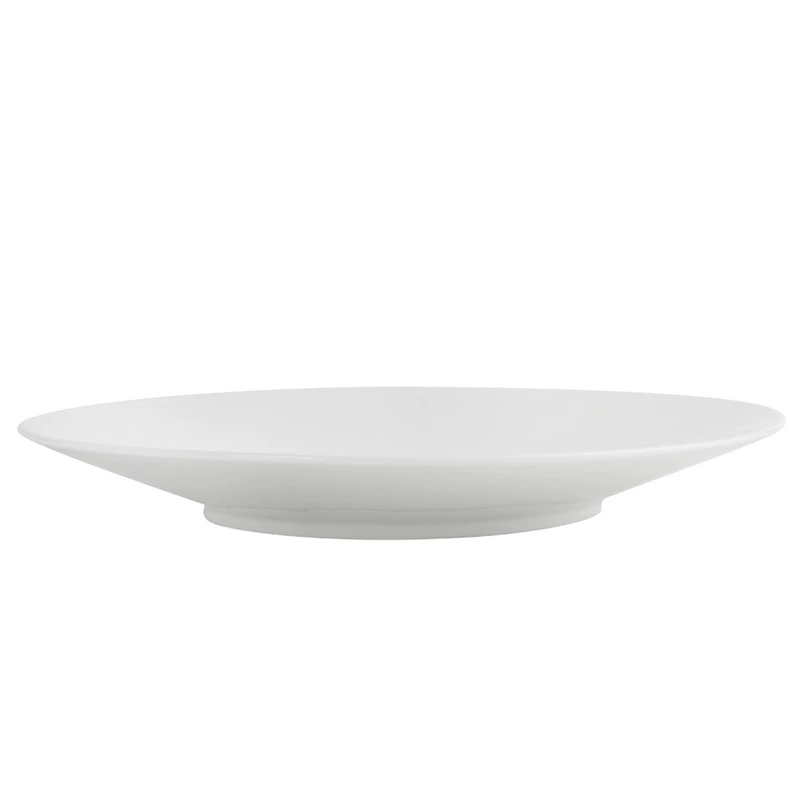White Porcelain Dinner Plate tableware view 5