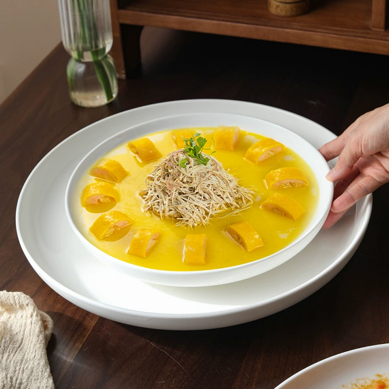 Large Porcelain Serving Plate