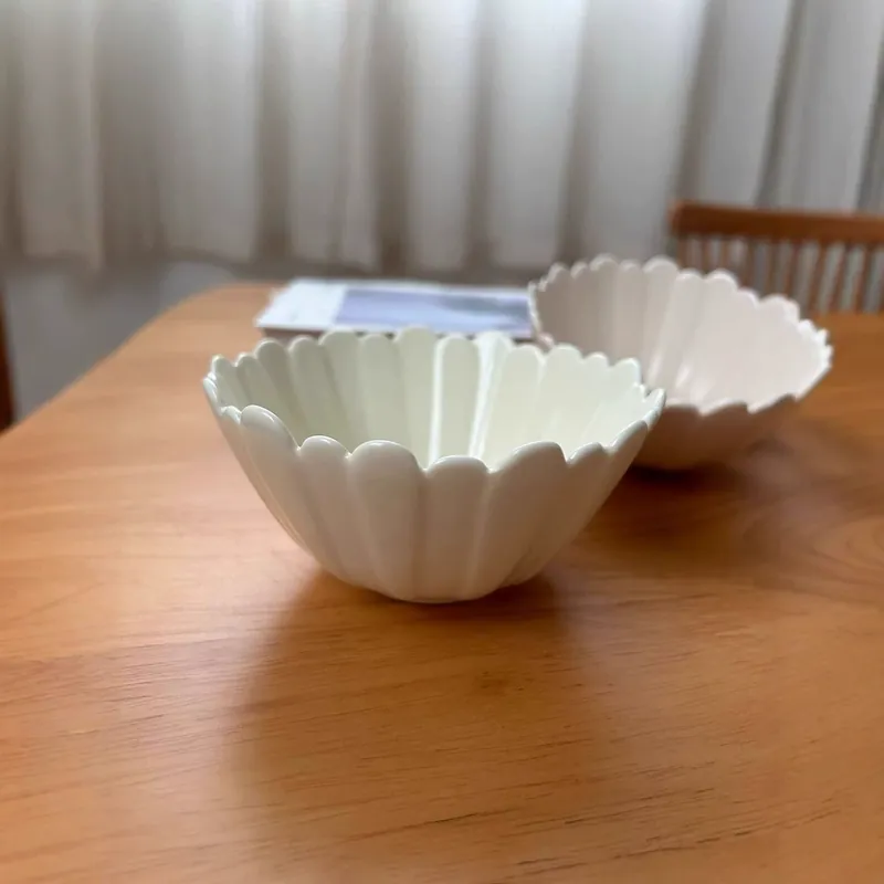 Bol pequeño de cerámica diente de león tableware view 3