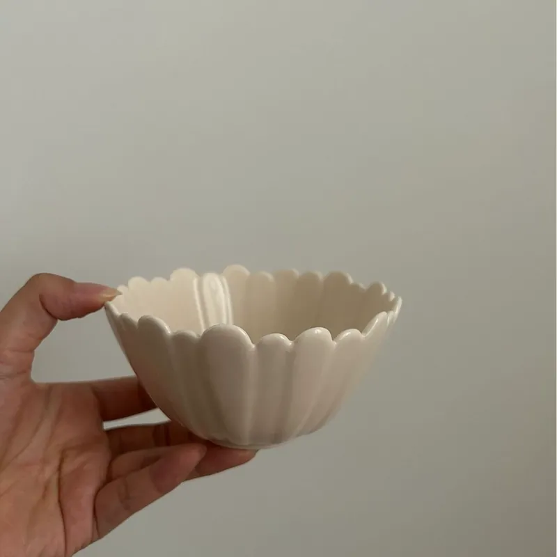 Bol pequeño de cerámica diente de león tableware view 5
