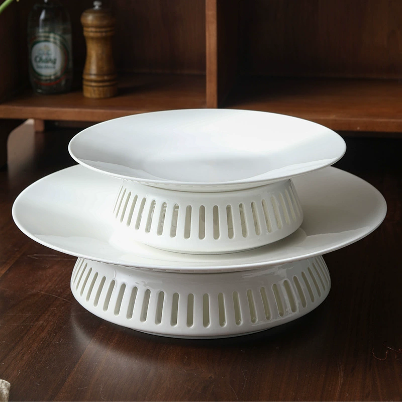 Porcelain Warming Serving Dish tableware view 4