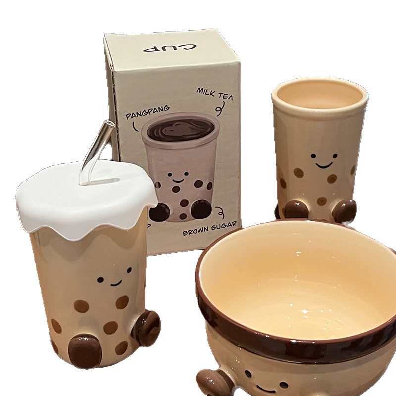 Керамическая кружка с ручной росписью tableware view 5