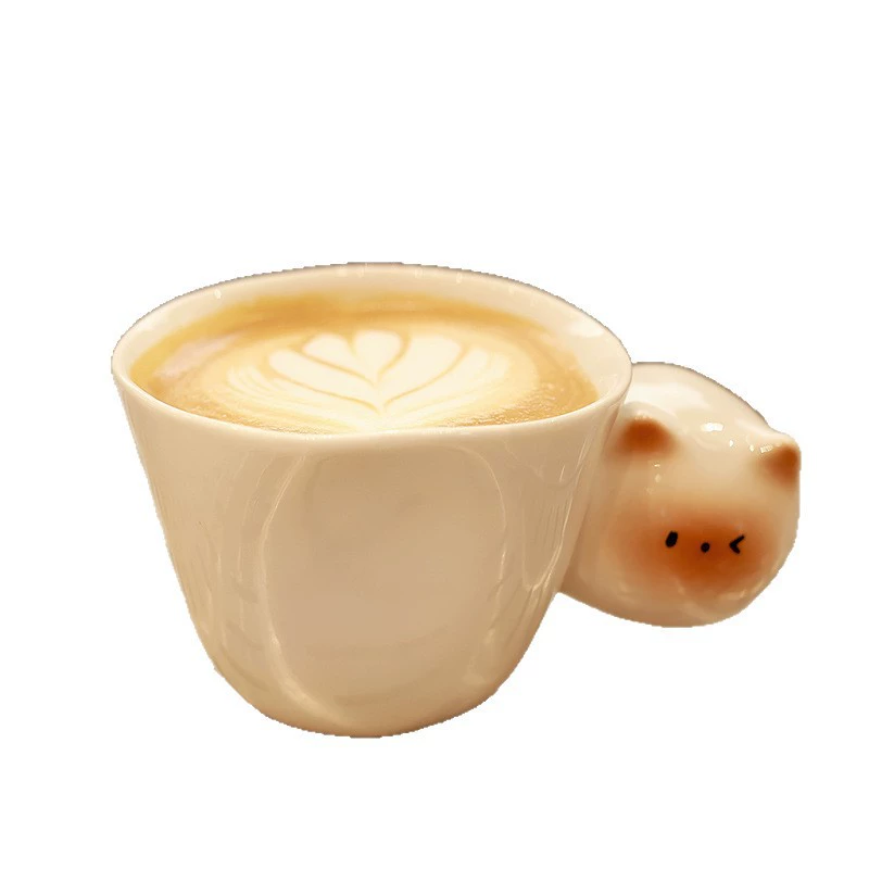 Mug en céramique avec motif chat tableware view 5