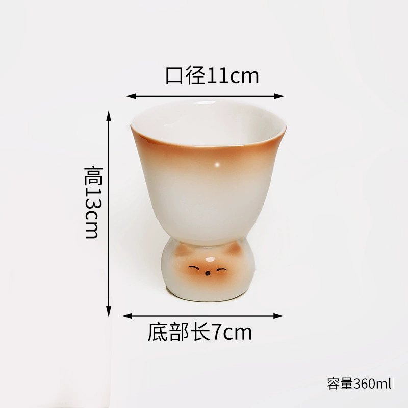 Mug en céramique avec motif chat tableware view 12