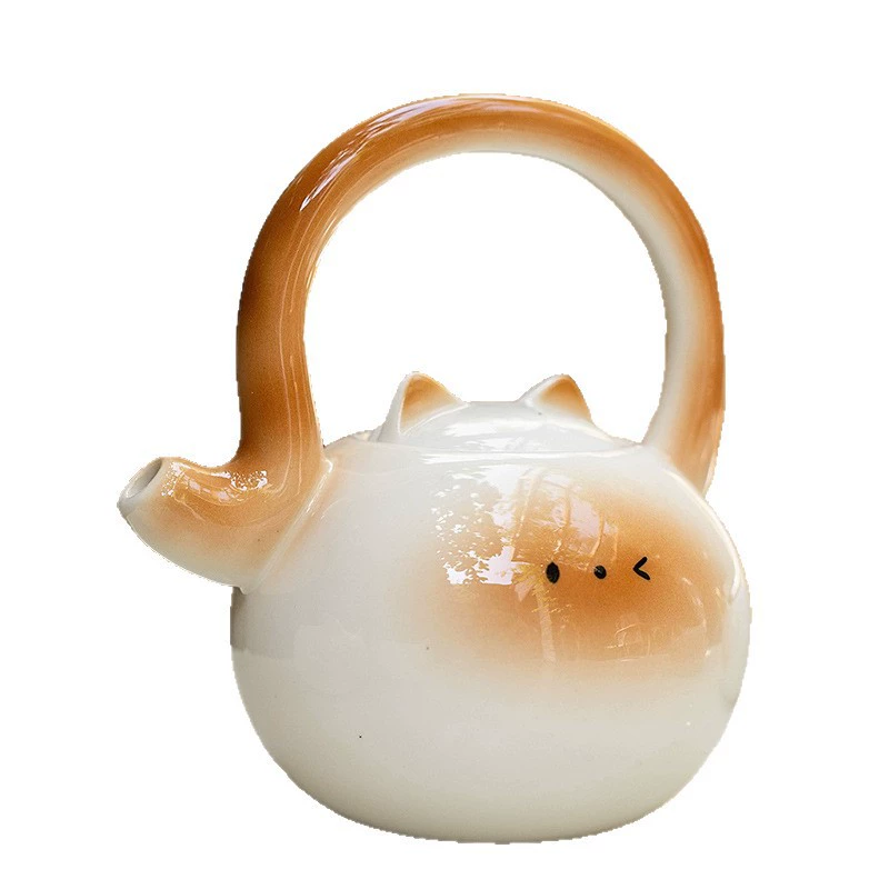 Ceramic Cup Set with Cat Design tableware view 5