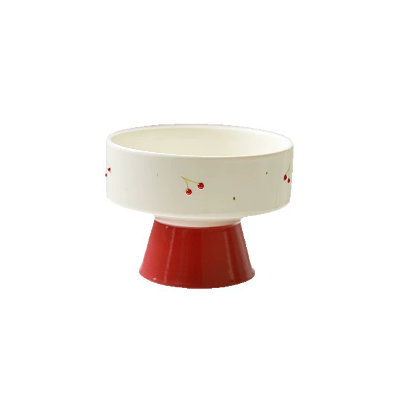 Ceramic Fruit Plate with Cream Style tableware view 5