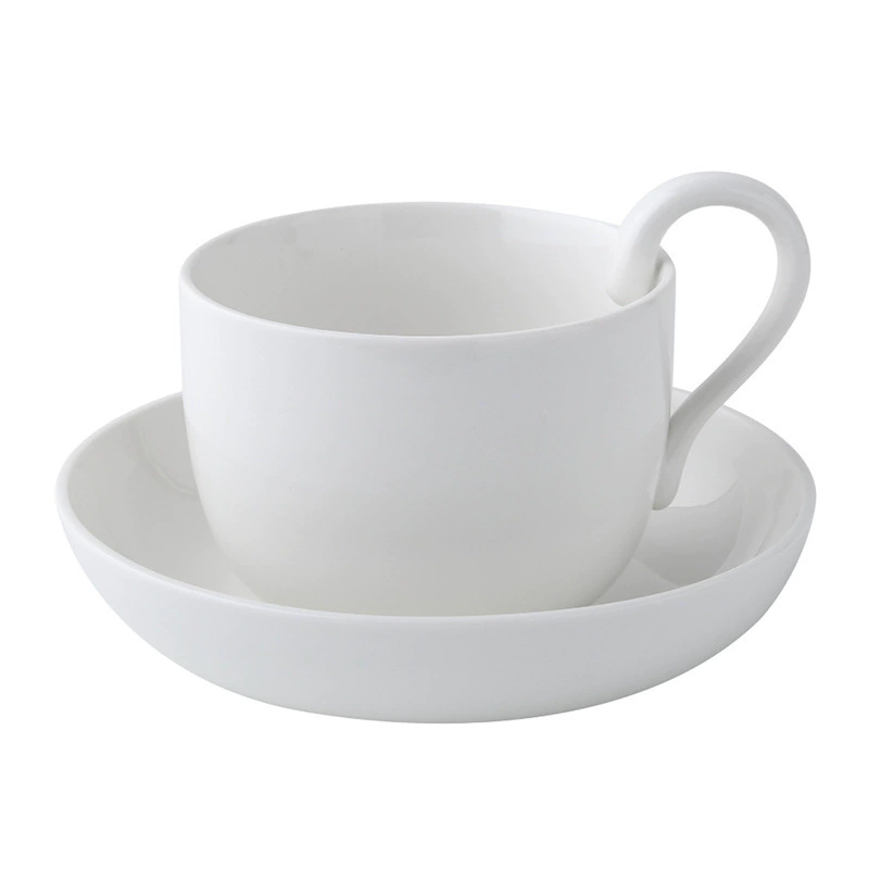 Porcelain Espresso Cup and Saucer Set tableware view 5