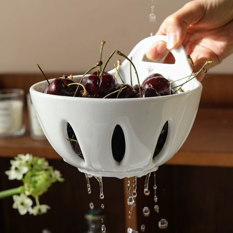 Ceramic Fruit Basket Bowl tableware view 2