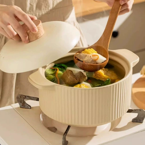 Ceramic Casserole for Gas Stove tableware view 4