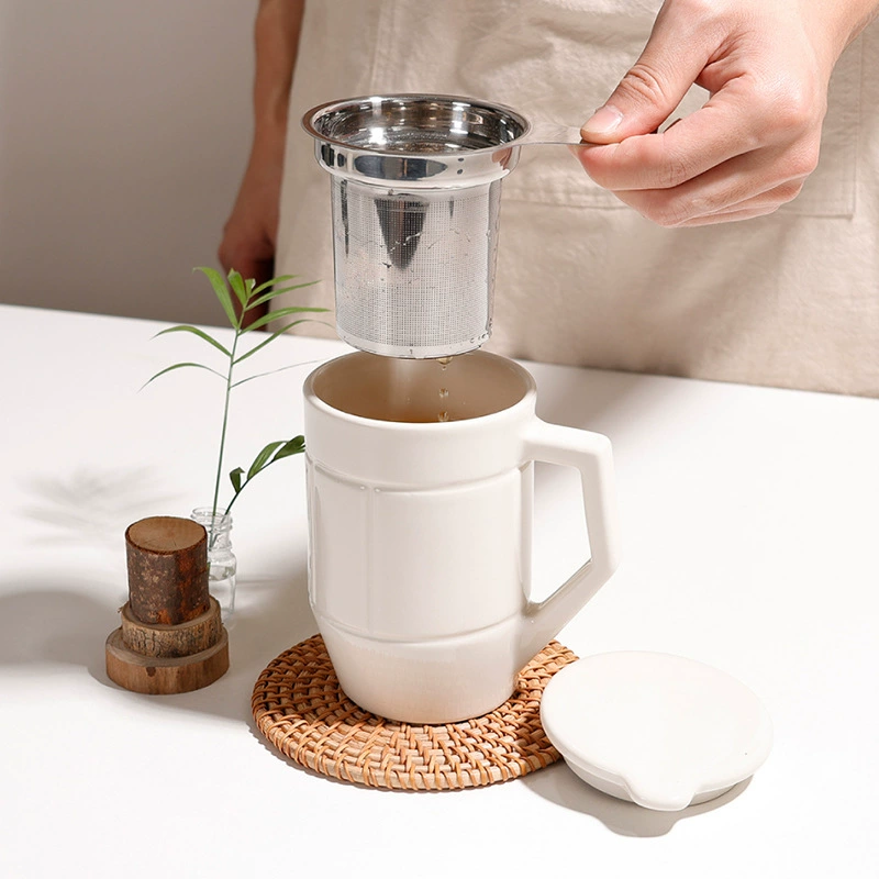Porcelain Tea Infuser Mug
