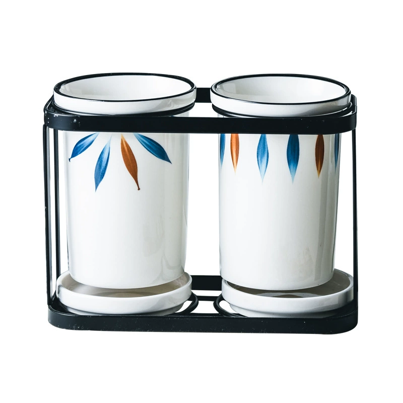 حامل عيدان طعام سيراميك مع تصريف tableware view 5