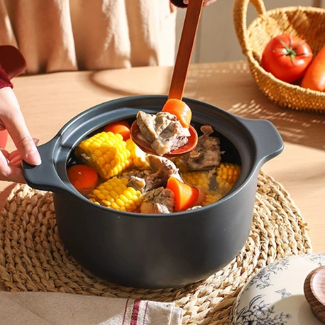 Ceramic Casserole for Gas Stove tableware view 3