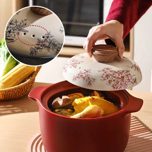 Ceramic Casserole for Gas Stove tableware view 4