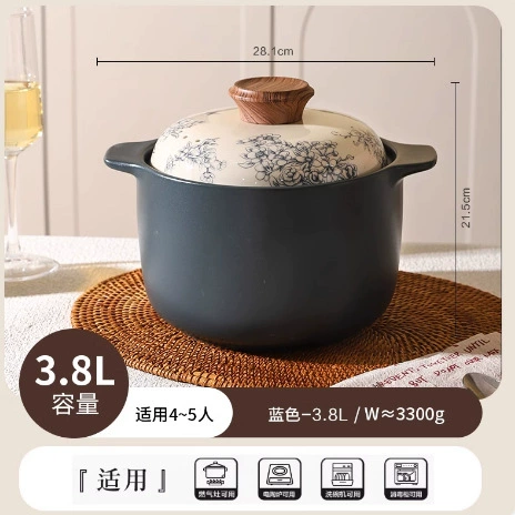 Ceramic Casserole for Gas Stove tableware view 9
