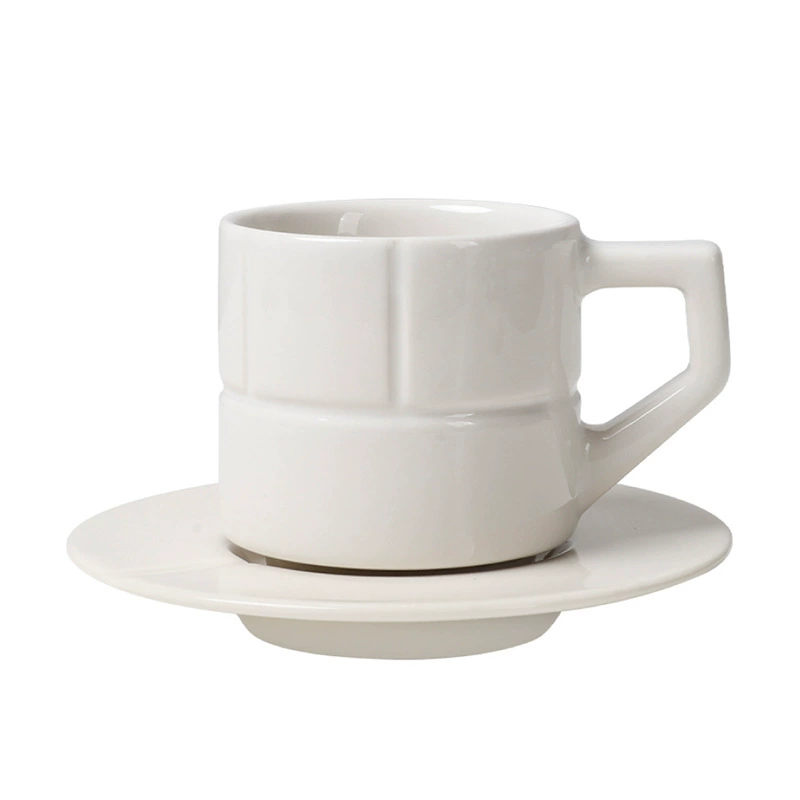 Porcelain Cup and Saucer Set tableware view 5