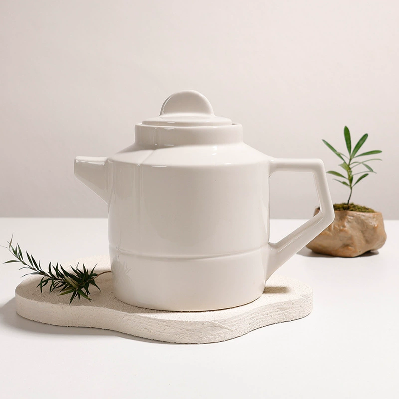Porcelain Coffee Set with Sugar Bowl
