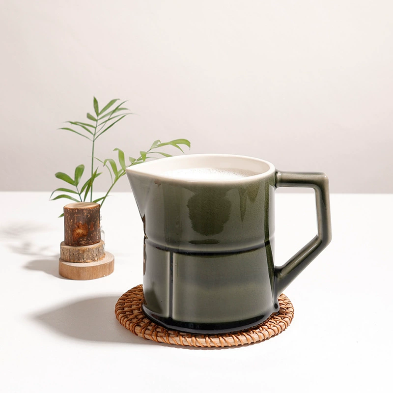 Porcelain Coffee Set with Sugar Bowl tableware view 3
