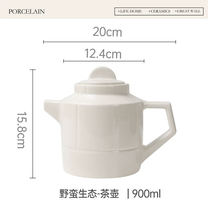 Porcelain Coffee Set with Sugar Bowl tableware view 10