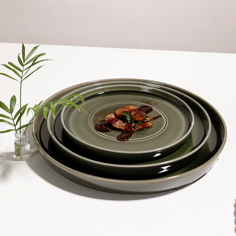 طبق ستيك من البورسلين tableware view 4