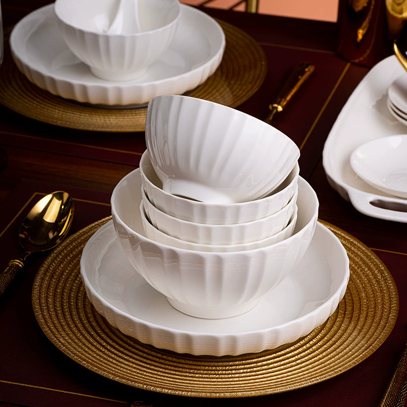 Chinese Style Porcelain Dinnerware Set tableware view 2