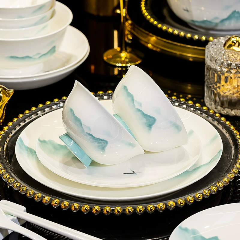 Bone China Dinnerware Set tableware view 4
