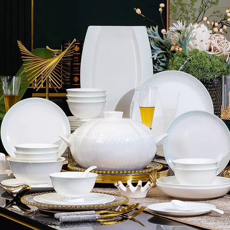 Миска из костяного фарфора tableware view 3