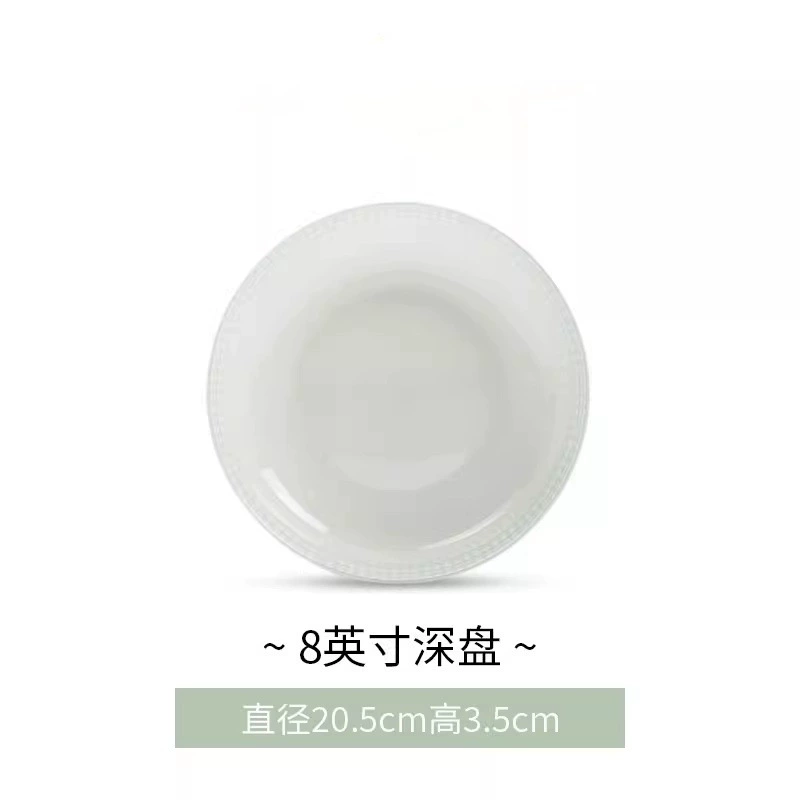 Миска из костяного фарфора tableware view 11