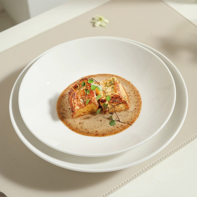 磁器サラダプレート tableware view 2