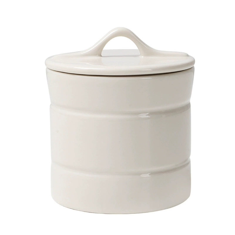 Ceramic Candle Jar with Lid tableware view 5
