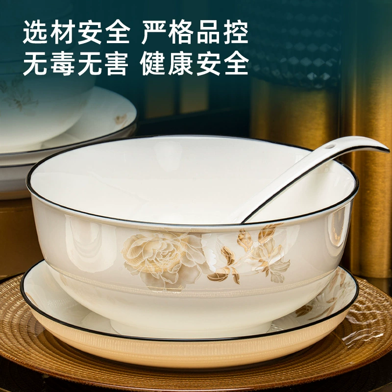 Chinese Style Porcelain Dinnerware Set tableware view 3