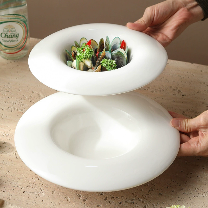 Porcelain Pasta Bowl tableware view 2