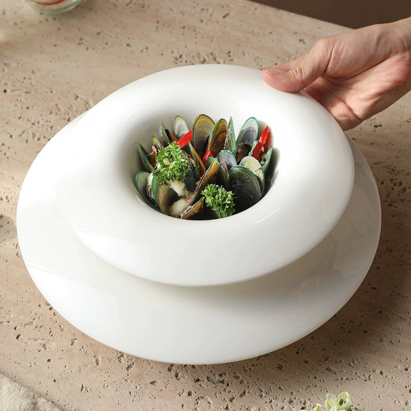 Porcelain Pasta Bowl tableware view 3