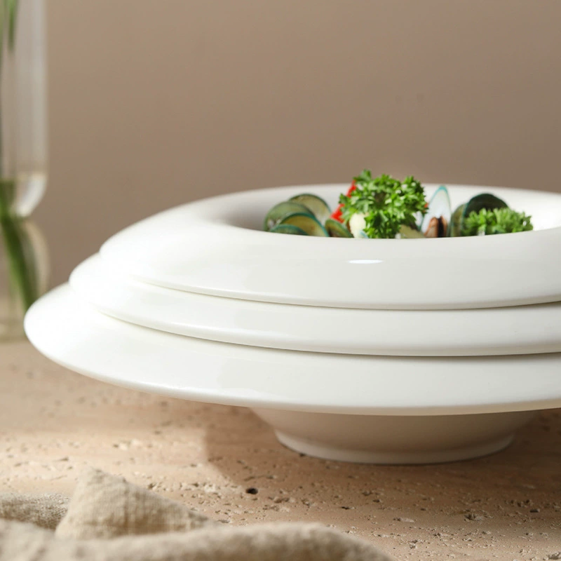 Porcelain Pasta Bowl tableware view 4
