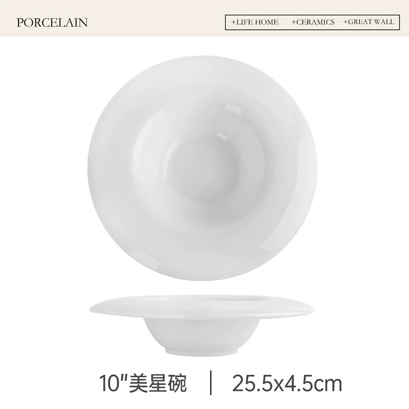 Porcelain Pasta Bowl tableware view 8