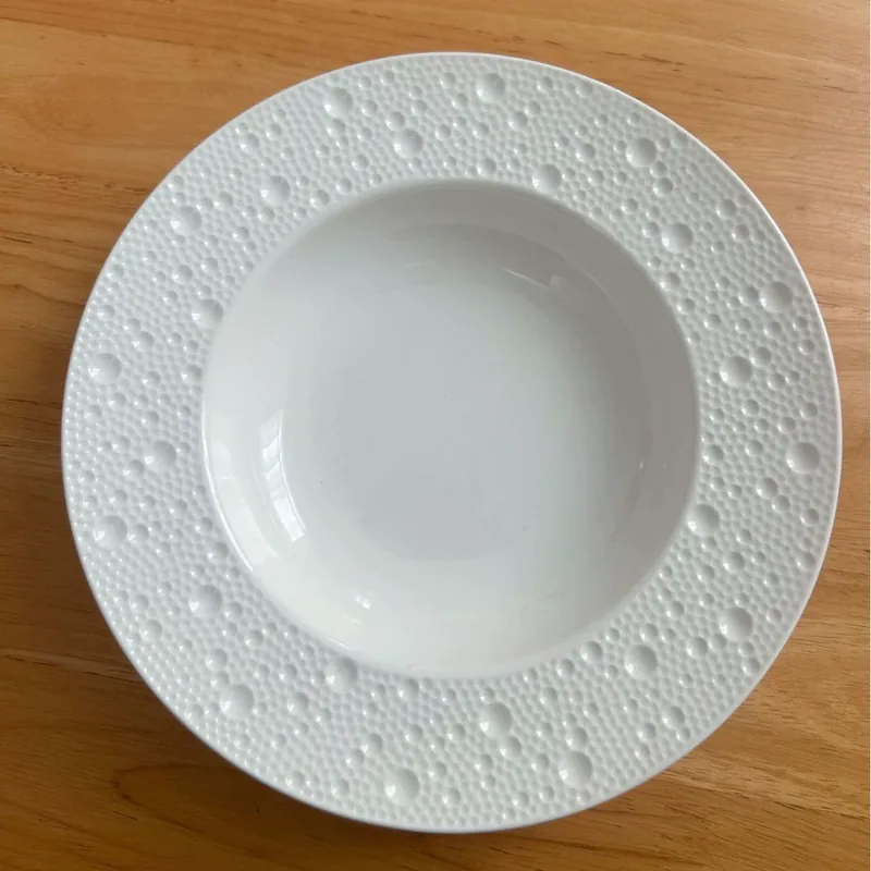 Современная фарфоровая обеденная тарелка tableware view 6