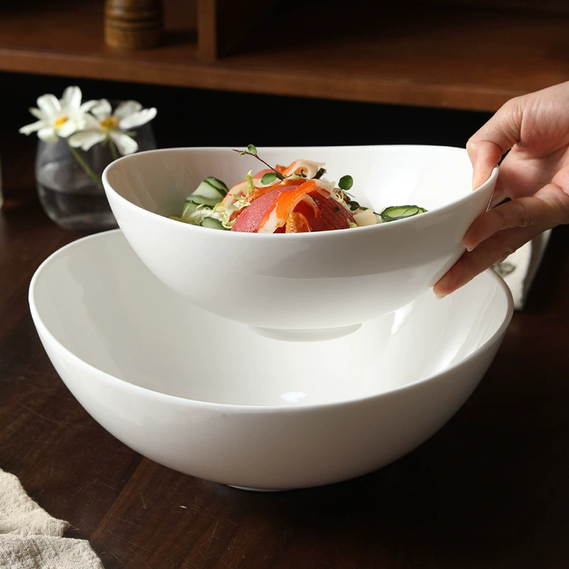Porcelain Salad Bowl tableware view 2