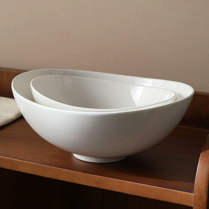 Porcelain Salad Bowl tableware view 3