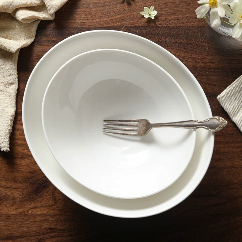 Porcelain Salad Bowl tableware view 4