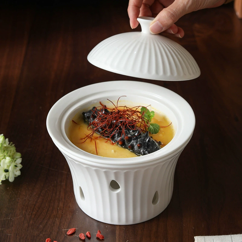 Porcelain Warming Bowl