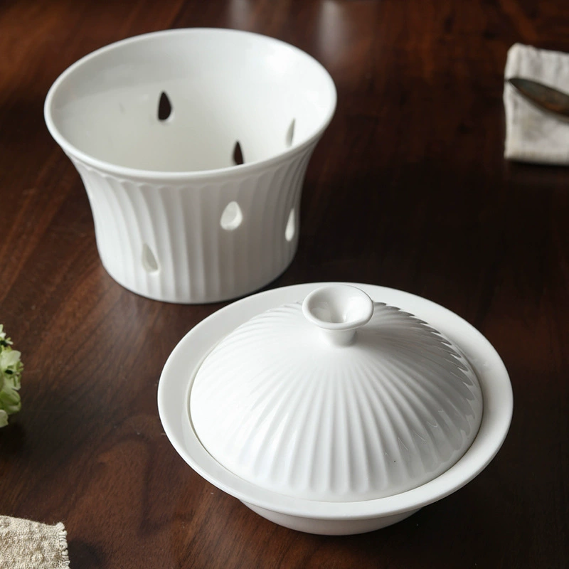 Porcelain Warming Bowl tableware view 3