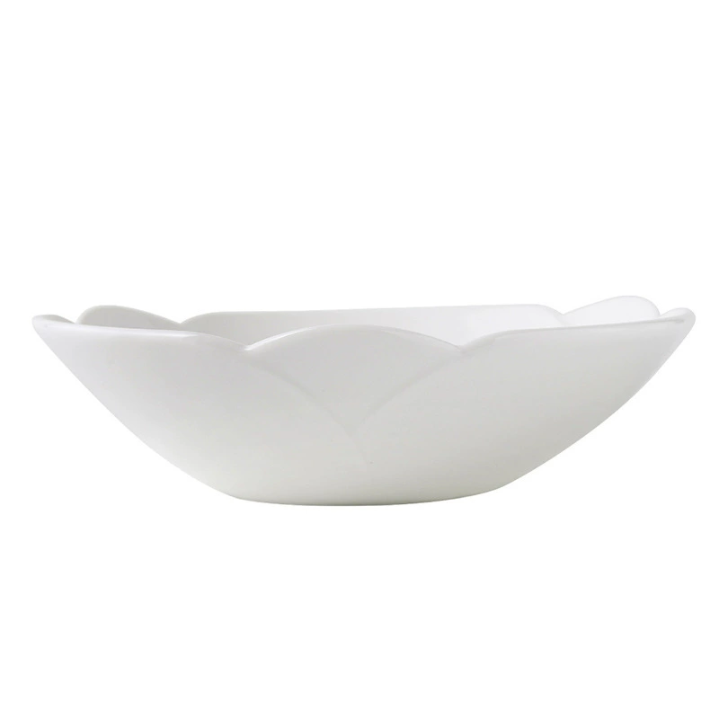 Floral Edge Porcelain Salad Plate tableware view 5