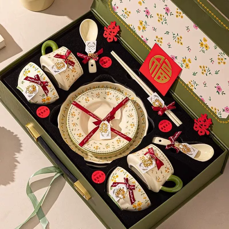 Spring Ceramic Tableware Set