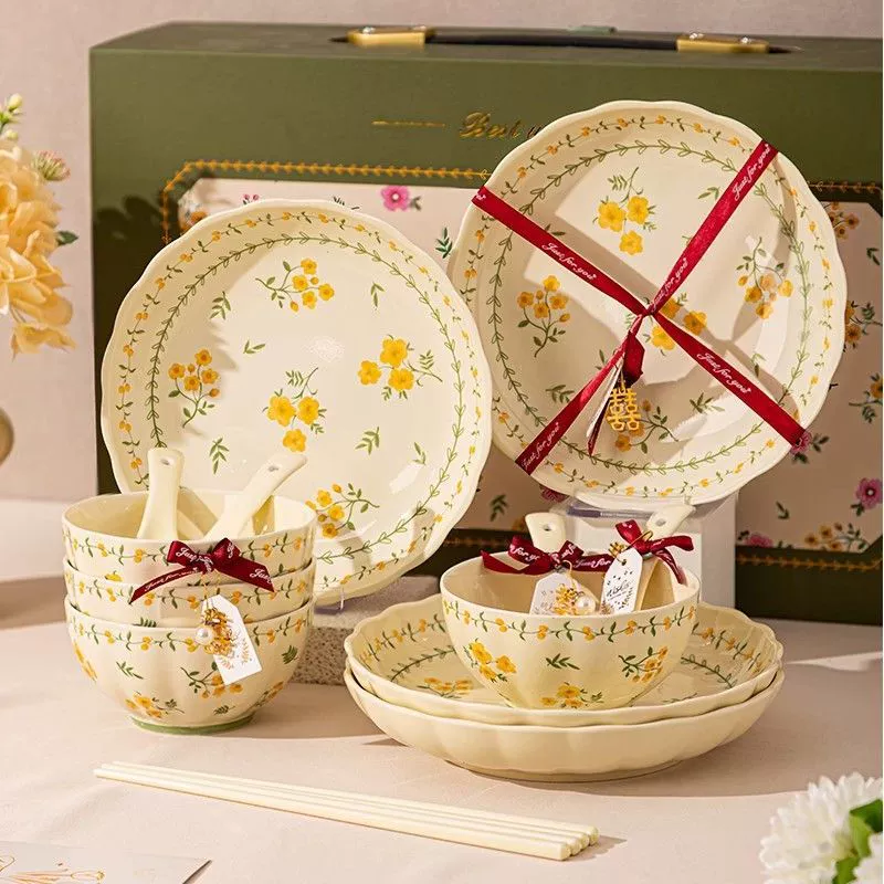 Spring Ceramic Tableware Set tableware view 3